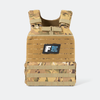 Tan Camo Weighted Vest