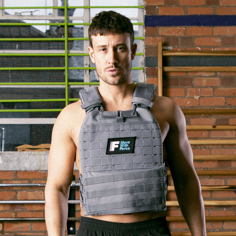 Storm Grey Weighted Vest