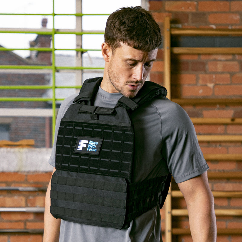 Black Weighted Vest